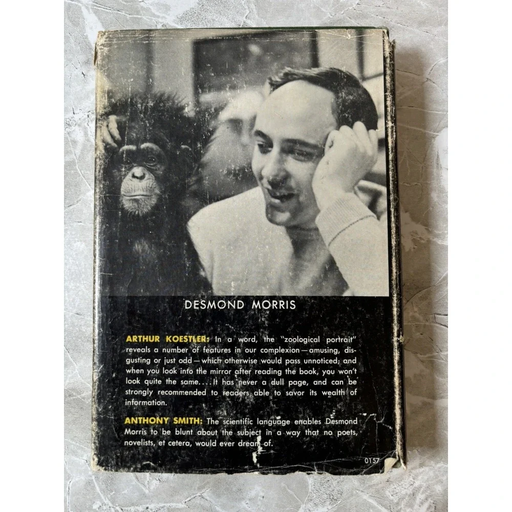 THE NAKED APE - Desmond Morris - 1967 1st American Edition HC‎ DJ